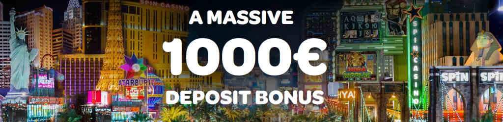 spin Casino deposit bonus